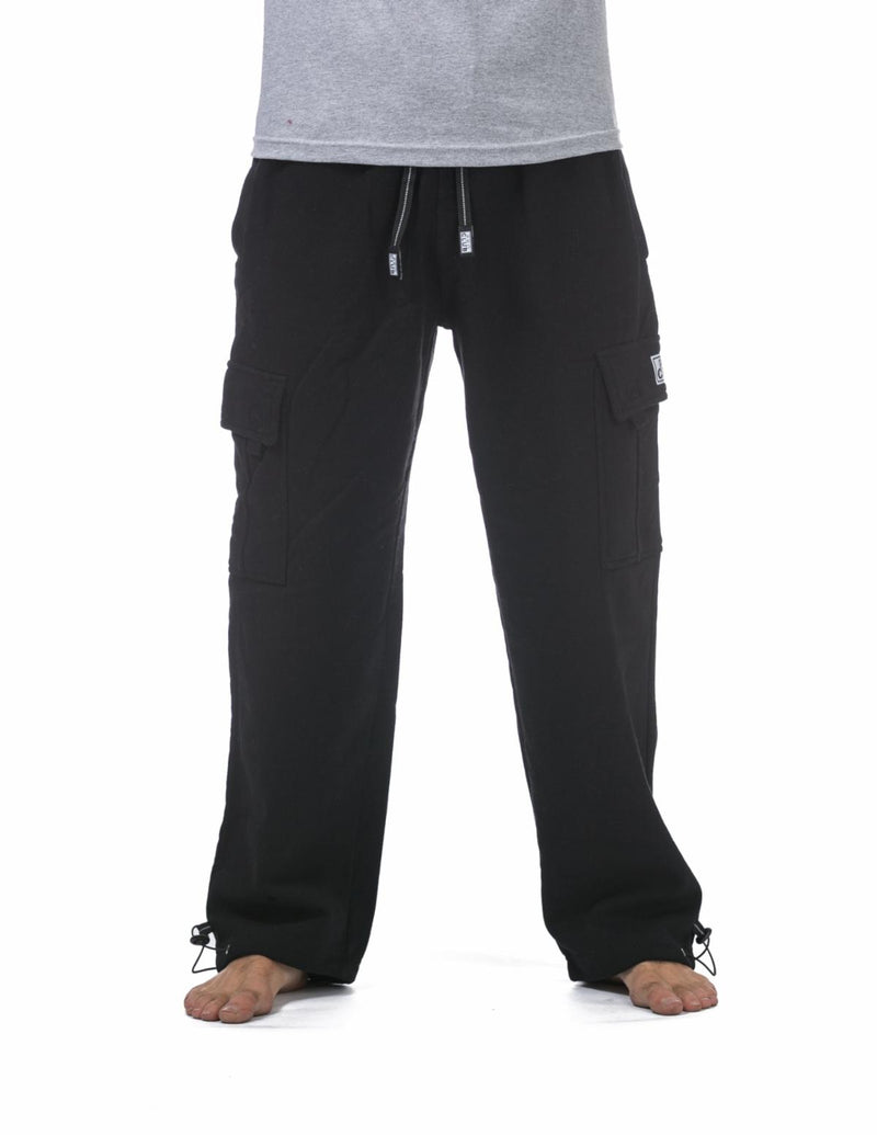 Pro Club Heavyweight Fleece Cargo Pants (Black) 162BLK - FRESH N FITTED