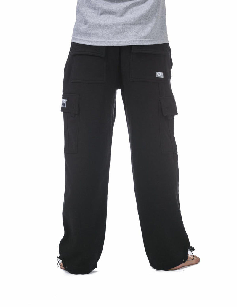 Pro Club Heavyweight Fleece Cargo Pants (Black) 162BLK - FRESH N FITTED