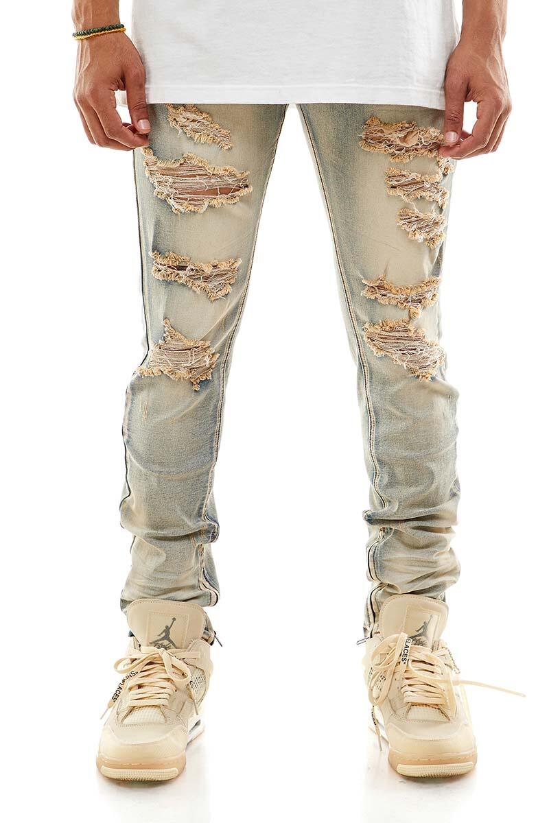 KDNK AOS Ankle Zip Denim (VT.M Blue) KND4427-1 - FRESH N FITTED