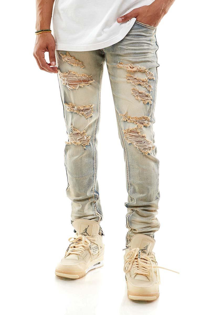 KDNK AOS Ankle Zip Denim (VT.M Blue) KND4427-1 - FRESH N FITTED