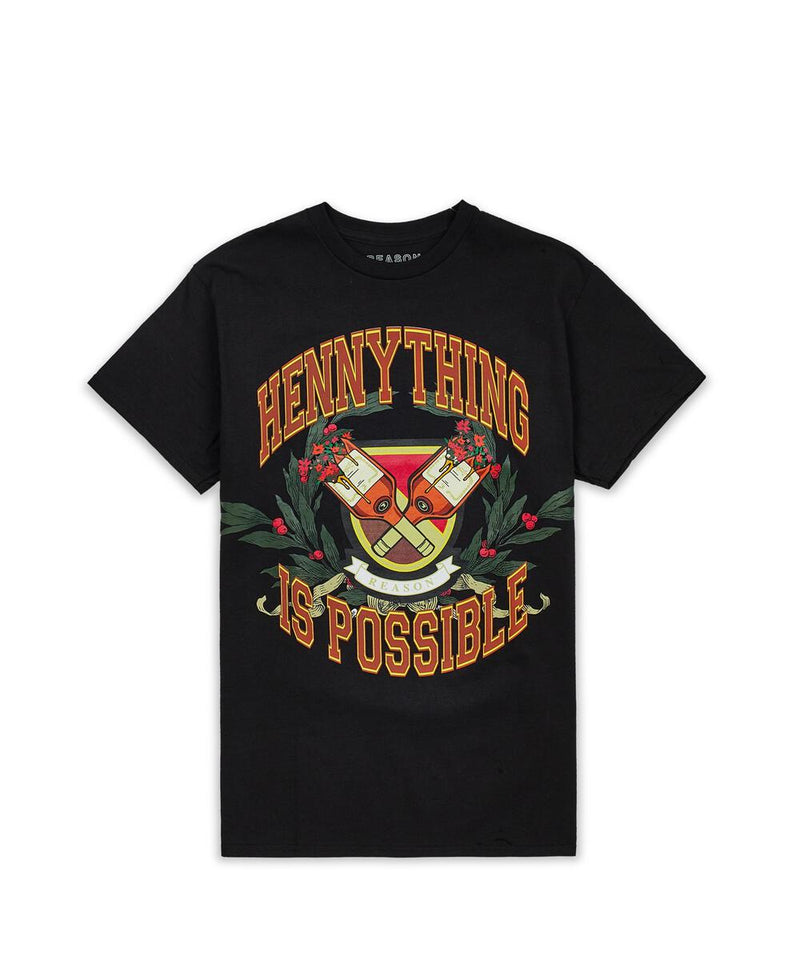 Reason 'Hennything Varsity' T-Shirt (Black) 22T5 - Fresh N Fitted Inc