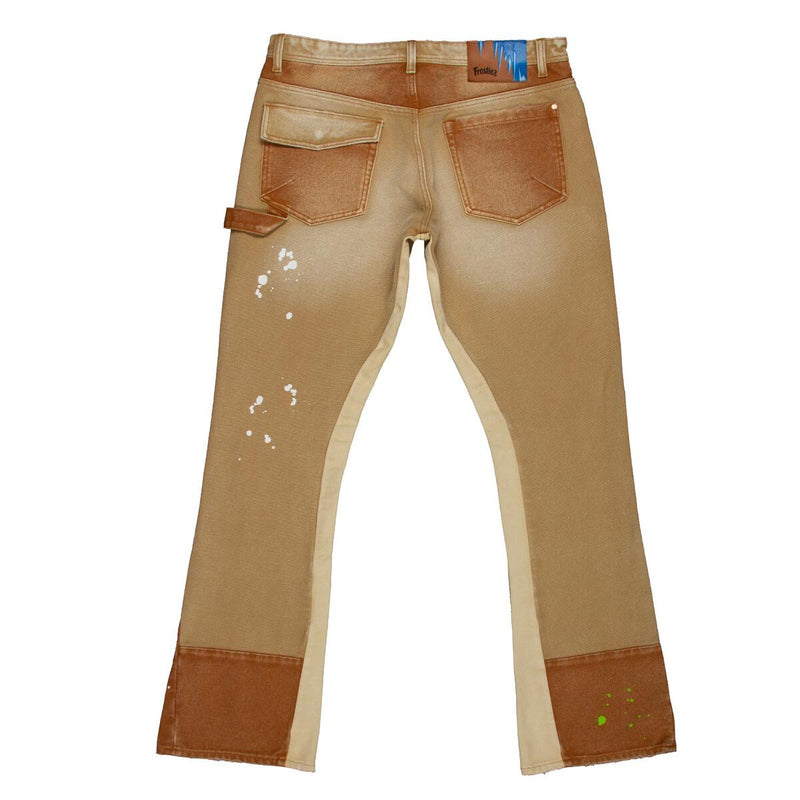 Frostiez 'Carpenter' Stacked Denim (Brown) 931-6102 - Fresh N Fitted Inc