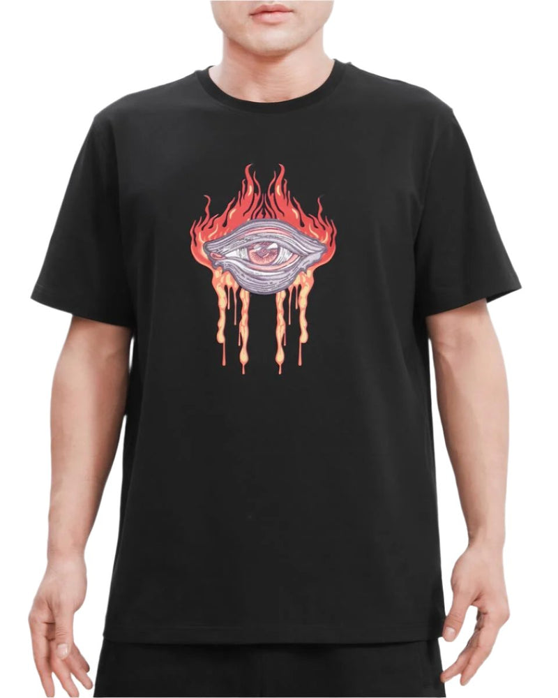 Roku Studio 'Fire Drip' T-Shirt (Black) RK1480992 - Fresh N Fitted Inc