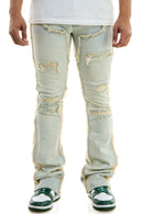 KDNK Carpenter Skinny Flare Denim KND4606 (Blue) - FRESH N FITTED