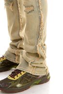 KDNK Carpenter Skinny Flare Denim KND4606 (T. Blue) - FRESH N FITTED