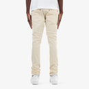 Copper Rivet 'Rip & Repair' Destroyed Wash Pants (Beige) 033048 - Fresh N Fitted Inc