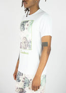 Rebel Minds 'Vintage Rose' T-Shirt In White - 141-173 - Fresh N Fitted Inc
