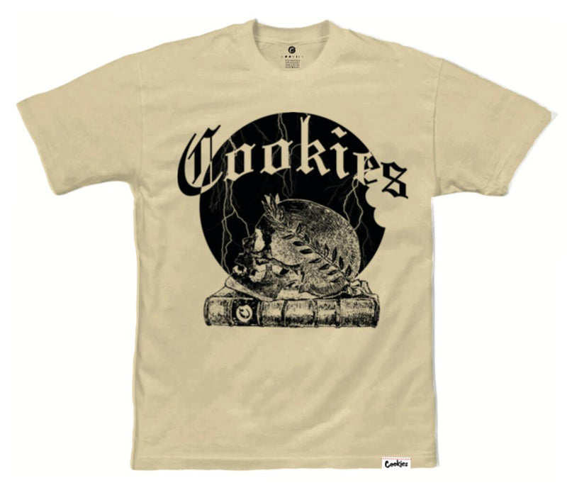 Cookies 'By The Book' T-Shirt (Cream) - FRESH N FITTED