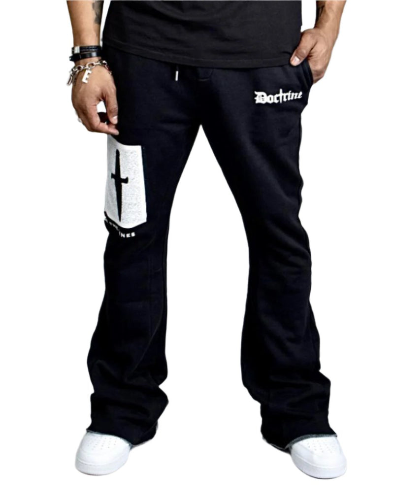 Doctrine 'Signature' Stacked Jogger - FRESH N FITTED-2 INC