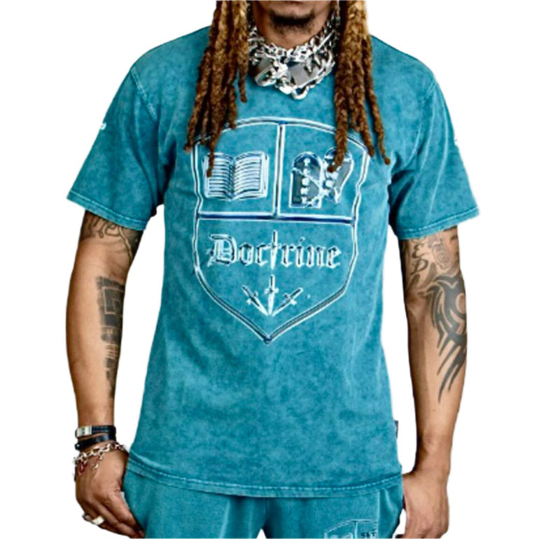Doctrine 'Coat Of Arms' Tee - FRESH N FITTED-2 INC