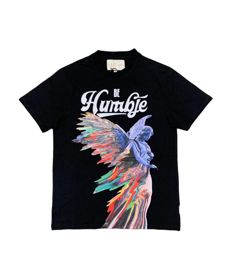 Last Project 'Be Humble' Over Sized T-Shirt (Black) T104 - Fresh N Fitted Inc 2