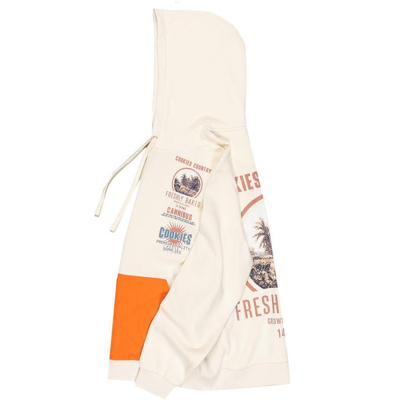 Cookies 'Workwear' Pullover Hoodie (Off White) - FRESH N FITTED
