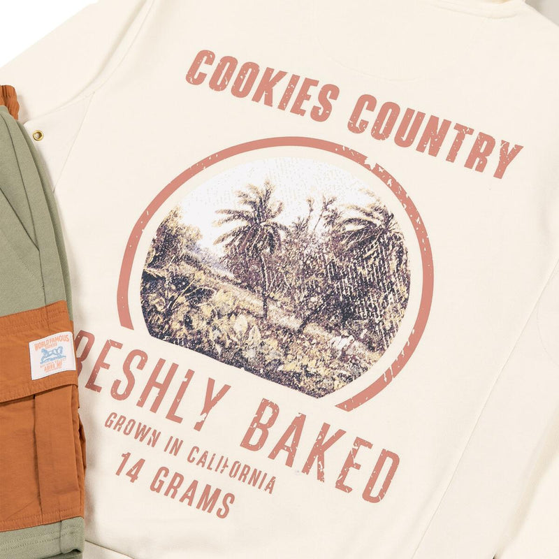 Cookies 'Workwear' Pullover Hoodie (Off White) - FRESH N FITTED