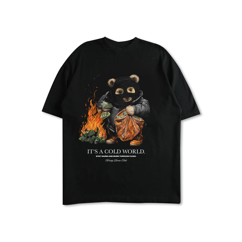 27 Club 'Burn Teddy' T-Shirt - FRESH N FITTED