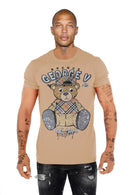 George V 'Big Boss' Tee (Beige) GV-S2725 - FRESH N FITTED