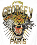 George V 'Tiger' Tee (White) GV-S2748 - FRESH N FITTED