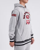 San Francisco 49ers 'Area Code' Hoodie (Grey) - FRESH N FITTED