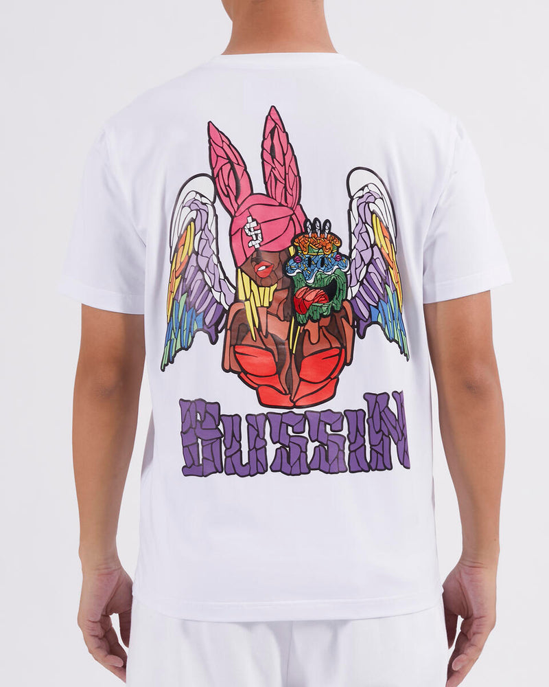 Wedding Cake 'Bussin' T-Shirt (White) WC1970872 - FRESH N FITTED