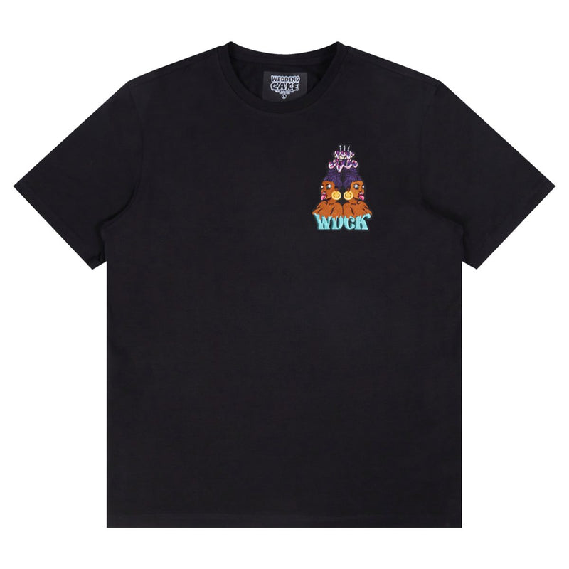 Wedding Cake 'Best Of Both Worlds' T-Shirt (Black) WC1970874 - FRESH N FITTED