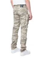 Smoke Rise '5 Pocket Cargo Twill' Pants (Khaki Camo) JP24539 - FRESH N FITTED