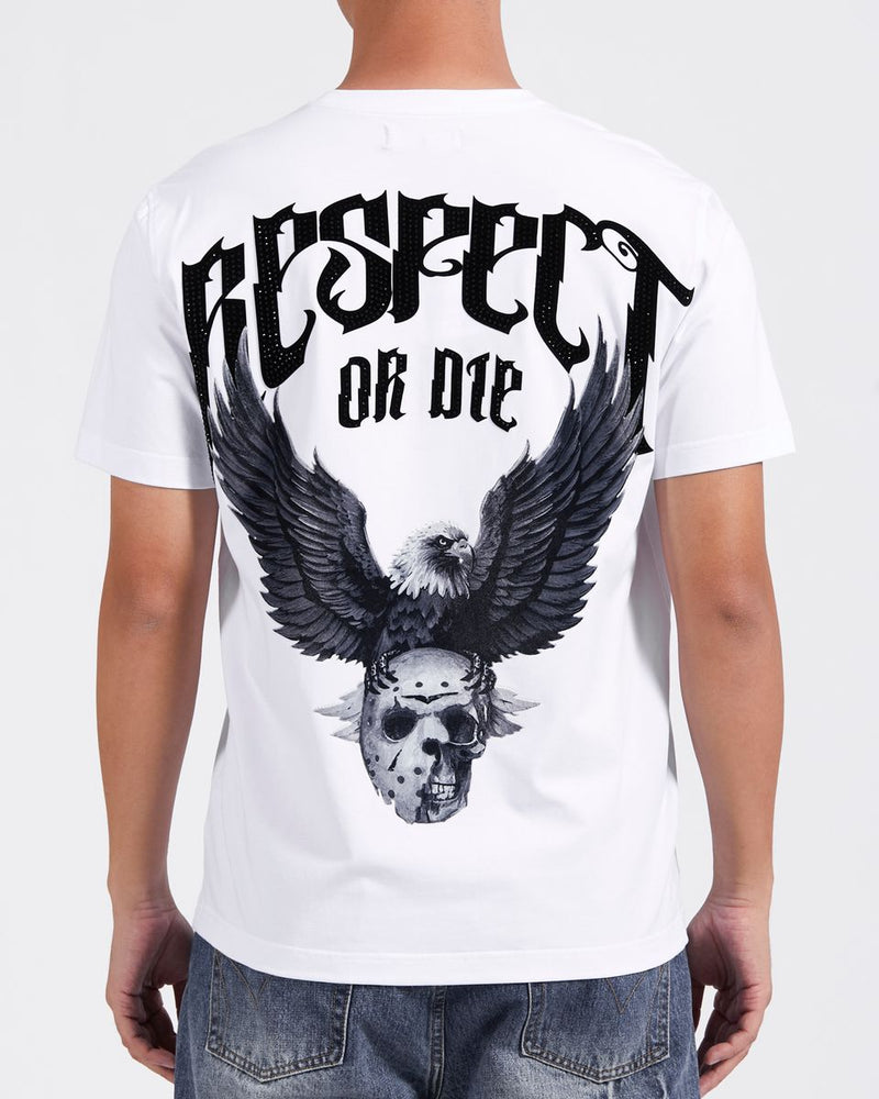 Roku Studio 'Respect' T-Shirt (White) RK1481296 - FRESH N FITTED