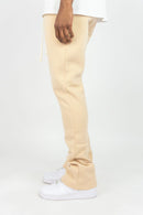 Rebel Minds Sweats Stacked Pants (Khaki) 100-475 - FRESH N FITTED