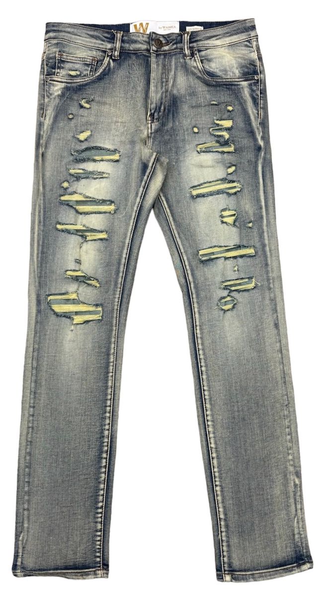Waimea 'Flex' Denim (Vintage Wash) M8118D - FRESH N FITTED