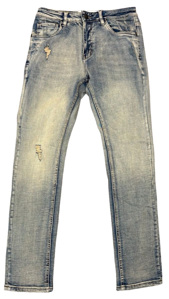 Waimea 'Flex' Plain Denim (Dirty Vintage) M8202D - FRESH N FITTED