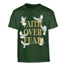 3FORTY Kids 'Faith Over Fear' T-Shirt (Green) - FRESH N FITTED