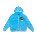 DISSORDER 'Established Alone' Zip Up Hoodie (Aqua) GN4103-AQU