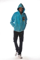 DISSORDER 'Established Alone' Zip Up Hoodie (Aqua) GN4103-AQU