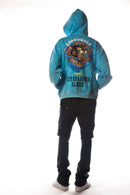 DISSORDER 'Established Alone' Zip Up Hoodie (Aqua) GN4103-AQU