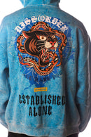 DISSORDER 'Established Alone' Zip Up Hoodie (Aqua) GN4103-AQU