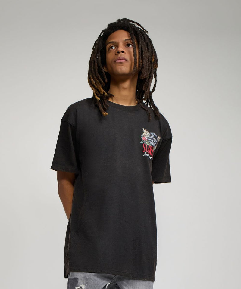 Reason 'Scarface The World Is Yours' Washed Tee (Black) FJ24-23