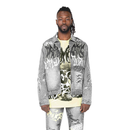 Smoke Rise 'Dystopia' Denim Jacket (Eris Grey) JJ25146 - FRESH N FITTED