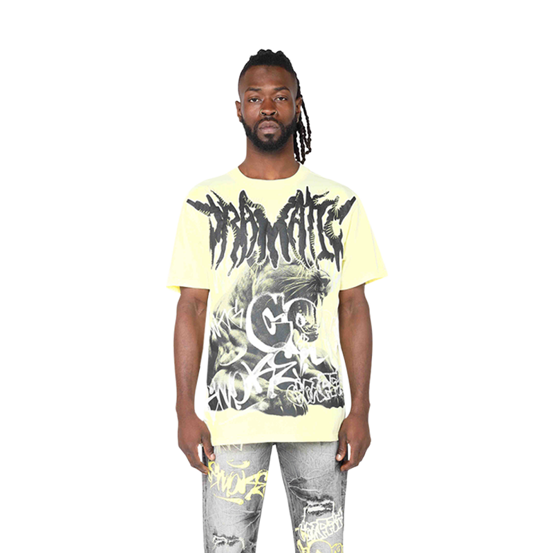 Smoke Rise 'Dystopia' Shirt (Wax Yellow) KT25177 - FRESH N FITTED