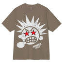 3Forty Inc. 'Members Only Face' T-Shirt (Brown) - FRESH N FITTED