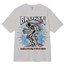 3Forty Inc. 'Broken' T-Shirt (Cement) - FRESH N FITTED