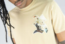 Rebel Minds 'Arts Of War' Graphic T-Shirt (Khaki) 151-113 - FRESH N FITTED