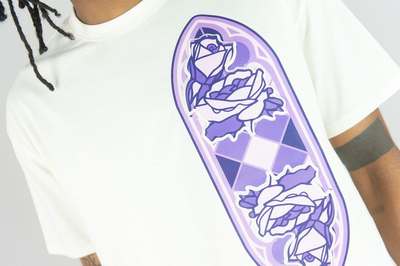 Rebel Minds 'Peace Of Mind' Oversized T-Shirt (Cream) 151-142 - FRESH N FITTED
