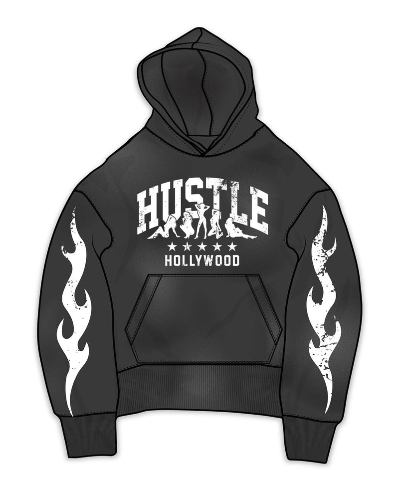 Reason 'Hustle' Hoodie (Black) RS5-146