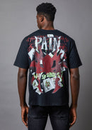 PAINLAB 'Joker' T-Shirt (Black) P21JT - FRESH N FITTED