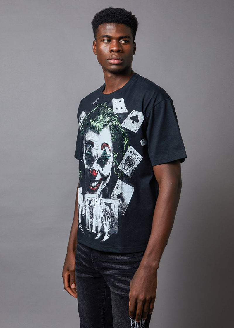 PAINLAB 'Joker' T-Shirt (Black) P21JT - FRESH N FITTED