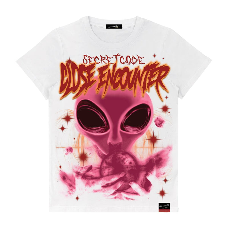 BEAR THE BEAMS KIDS 'Close Encounter' T-Shirt (White)
