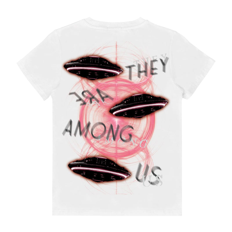 BEAR THE BEAMS KIDS 'Close Encounter' T-Shirt (White)