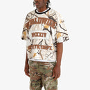 Copper Rivet 'Worldwide' Oversize Crop T-Shirt (White Camo) 511021 - FRESH N FITTED