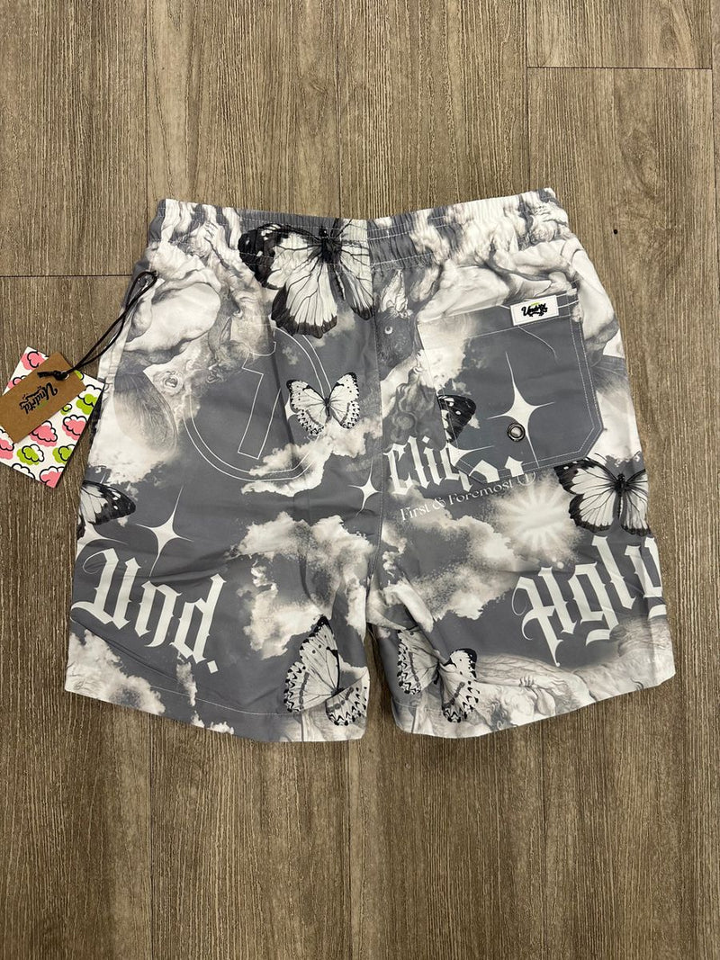Highly Undrtd Kids 'Big U Energy' Shorts (Grey) US5206T - US5206K - FRESH N FITTED