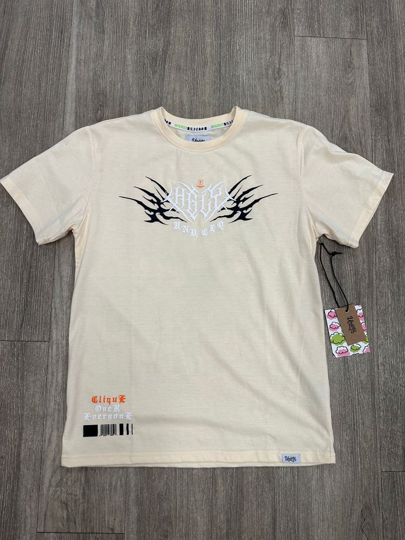 Highly Undrtd Kids 'Tribal Wings' Tee (Ivory) US5107T - US5107K - FRESH N FITTED