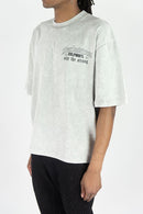 Rebel Denim 'Fearlessness' Cropped T-shirt (Grey) 752-145 - FRESH N FITTED