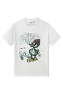 Black Label Kids 'OMG' T-Shirt (White) - FRESH N FITTED